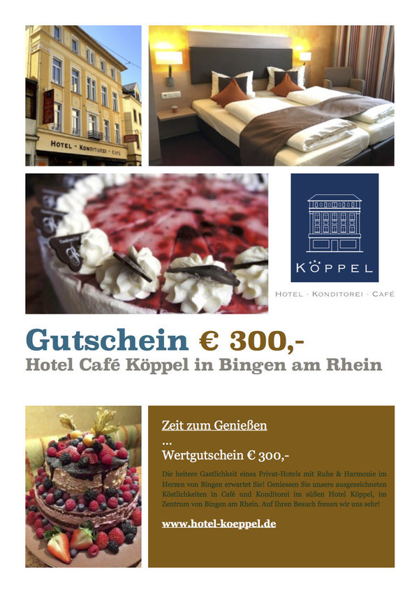 Gutschein Hotel € 300,-